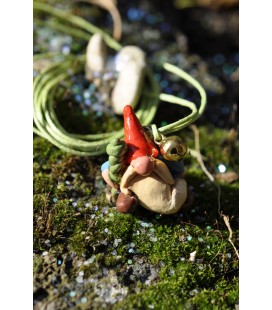Magic pendant :gnome protector of children
