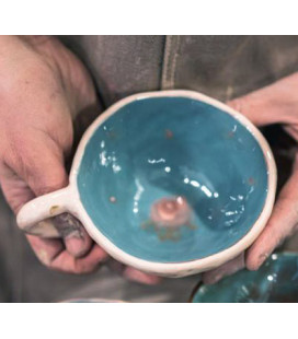 Ceramiche Incantate - Tazza  Bianco Oceano